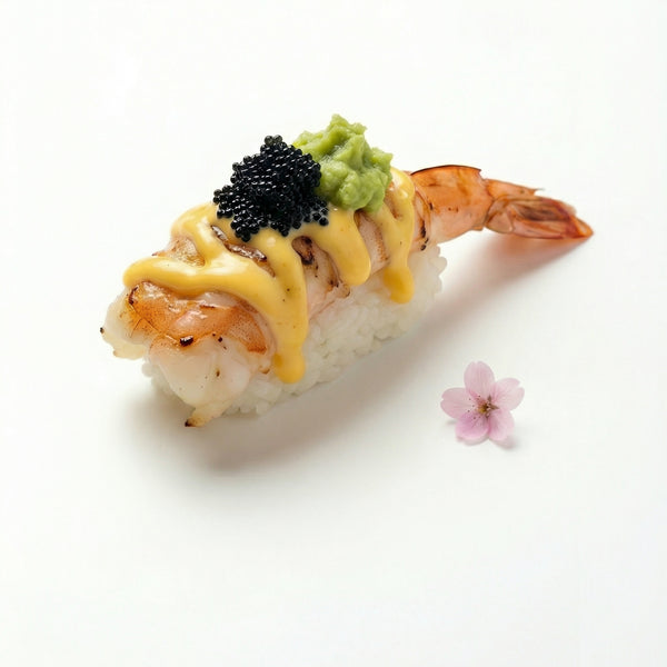 Gegrilltes Tigergarnelen-Nigiri
